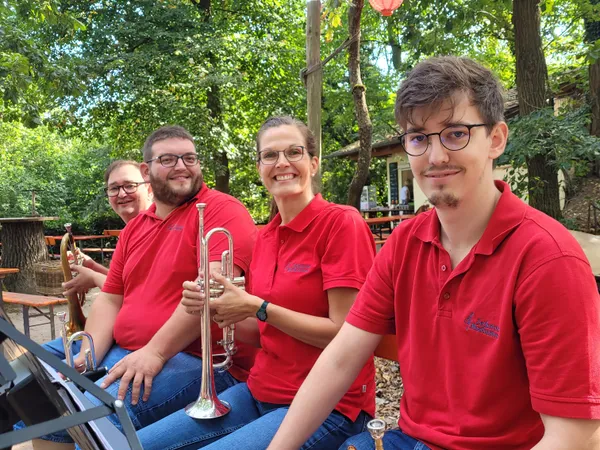 Frühschoppen am Zeckerner Keller 2024 – Trompeten und Flügelhörner