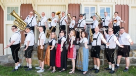 Zeckerner Musikanten Kapelle 2017 Gesamtkapelle